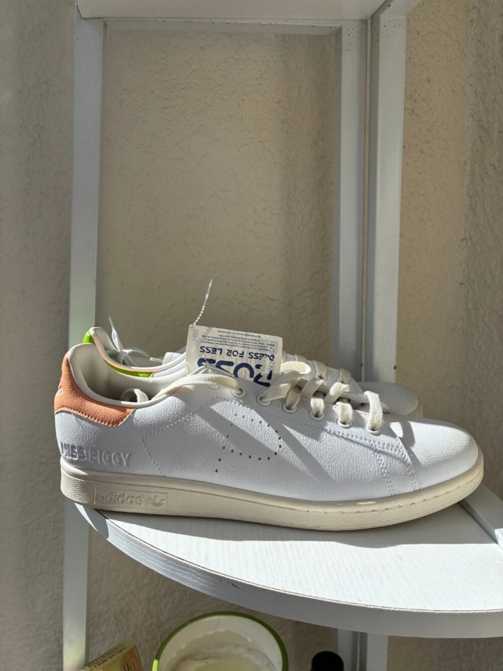 Adidas Stan Smith x Muppets Miss Piggy Kermit GZ5996 White Mens 10.5